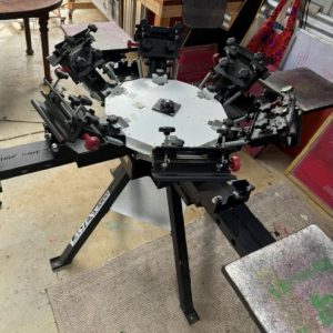 Used Vastex V-1000 6 Colour, 4 Station Carousel - R4432