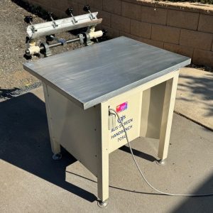 Used large vacuum printing table w/ micro-adjustable printing head - R4498