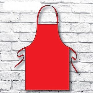 Pallet of Red Kids Aprons - R4489