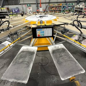 Used TAS Hawk HX16 Automatic Screen Printing Carousel - R4635