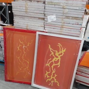 3 x 900 x 1200 Aluminium Screens - R4689
