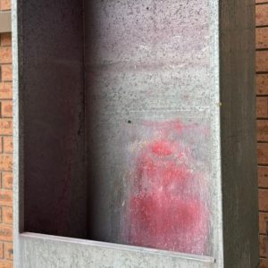 Used Auscreen Galvanised Wash Trough - R4641