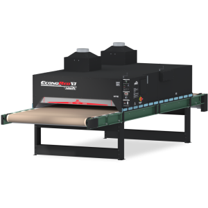 Vastex EconoRed VP Series – High-Production DTF & Screen Print Conveyor Dryers