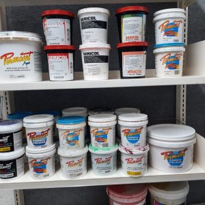 Bundle of used and new waterbased inks - R4752