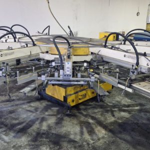 Used TAS Compact CX-10 Automatic Screen Printing Press - R4755