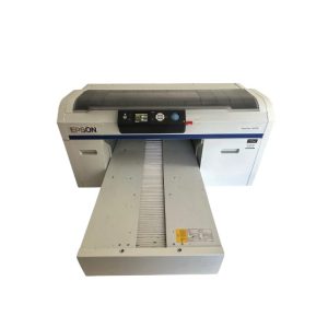 Used Epson SureColor F2000 DTG Printer + The Cube 2 Pre-Treatment Machine Package - R4774