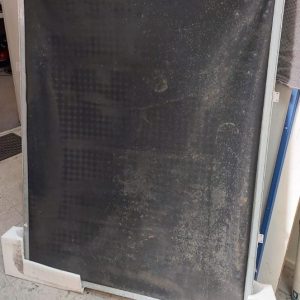 Custom Wall-Mounted Vacuum Frame - R4789