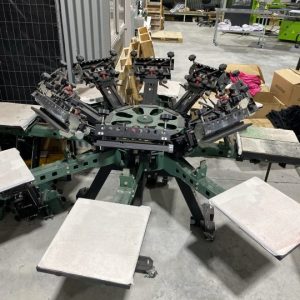 Used Vastex V-2000HD 8 Colour 8 Station carousel - R4791