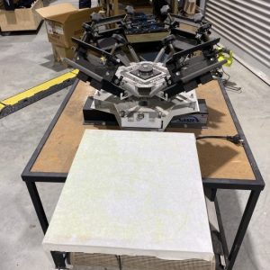 Used Vastex V-100 4 Colour, 1 Station Carousel - R4793