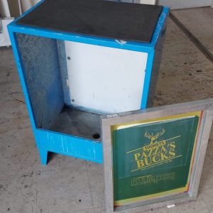 Used Printall Gal Wash Trough with Backpanel - R4771